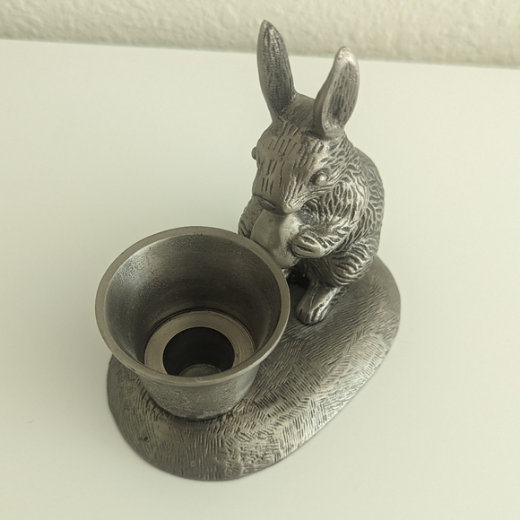 Pottery Barn Easter Rabbit Candle Holder - Picture 3 of 4